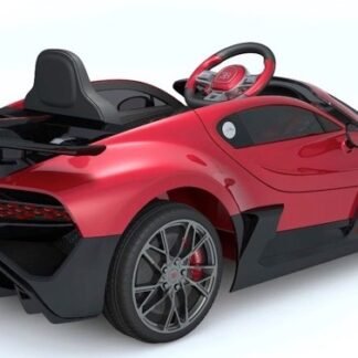 COCHE Bugatti Divo 12V para niños, MANDO RC, ROJO, FULL OPTION INDA410-AC-HL338