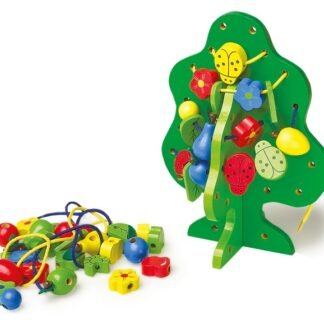 Arbol de madera para ensartar y aprender. Berlin 128168