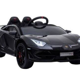 COCHE LAMBORGHINI AVENTADOR 12V, RC, NEGRO, 1 PLAZA - INDA184-HL-328ZW