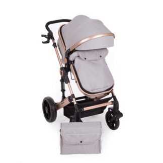 SILLA DE PASEO PARA BEBE MODELO DARLING 3 EN 1 TRANSFORMABLE COLOR GRIS - KKB31001010056