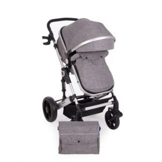 SILLA DE PASEO PARA BEBE MODELO DARLING 3 EN 1 TRANSFORMABLE COLOR GRIS OSCURO - KKB31001010057