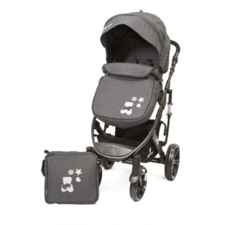 SILLA DE PASEO PARA BEBE MODELO BELOVED 3 EN 1 COLOR GRIS OSCURO - KKB31001010118