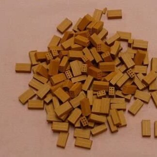 Keranova 350066 - Ladrillos Escala 1:10 32x16x11 25 Unidades