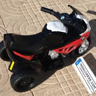 MOTO ELÉCTRICA INFANTIL BMW S1000RR 6V LITTLE, ROJA, DE 1 A 3 AÑOS - INDA90-JT5188RED