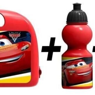 SET CARS DISNEY LONCHERA+BOTELLA CARS PARA BEBER+ BOCINA - STAMPC893059