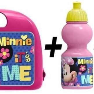 SET MINNIE LONCHERA, BOTELLA+ BOCINA - STAMPC862059