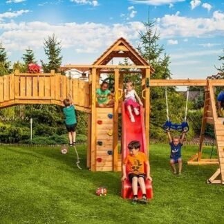 PARQUE INFANTIL DE MADERA MAXI SET Fung ® FUN GYM - CHUN-03524