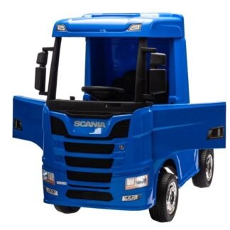 CAMION SCANIA para niños a bateria 12ÇV serie R500, RC, 4 ,MOTORES, AZUL, IND-SCANIA-LE-BLUE