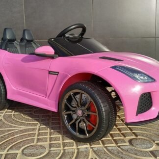 Coche eléctricvo infantil JAGUAR F-type, rosa-pink, mando rc - INDA913-AT-BC-5388