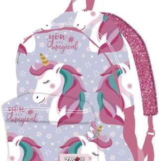 Arditex Zk50758 Mochila Junior De 33X42X15Cm De Zaska-Unicornio