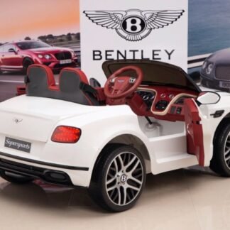 Coche infantil Bentley Supersports, 1 plaza y media, BLANCO - INDA335-c4k1155W