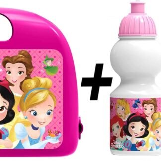 SET PRINCESAS LONCHERA+ BOTELLA PARA AGURA+ BOCINA - STAMPC887059