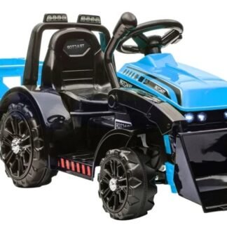 Tractor azul 6V + remolque, mando a distancia arranque suave, 2,4ghz  INDA191-ZP1001C