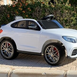 COCHE ELÉCTRICO MERCEDES-BENZ GLC63 S BLANCO 12v, FULL OPTION - INDA59-LI-5688wt