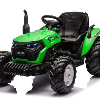 Tractor 24V VERDE, mando RC, rojo, 1 a 6 años INDA964-LI-HC-306