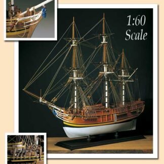 AMATI 1432. KIT MODELISMO NAVAL DE MADERA, H.M.S. Bounty 1:60