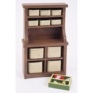 ARTESANÍA LATINA 11223. ARMARIO DE COSTURA MINIATURA PARA CASA DE MUÑECAS