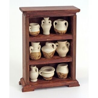 ARTESANÍA LATINA 11253. COLECCIÓN DE ALFARERÍA MINIATURA CASAS DE MUÑECAS