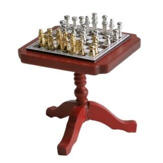 VENTA ARTESANÍA LATINA 12693. JUEGO AJEDREZ MINIATURA PARA CASA DE MUÑECAS