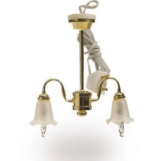 ARTESANÍA LATINA 12764. LUCES LÁMPARA TECHO MINIATURA PARA CASA MUÑECAS