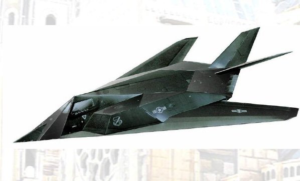 PUZZLE 3D NIGHT HAWK F-117. AVIÓN INVISIBLE AMERICANO. REF CLEVER 14183