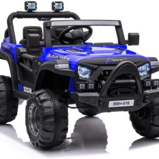 Coche Electrico infantil 12v, 1 plaza, rc, BBH-016, azul, 1-5 años - INDA1069-LE7478