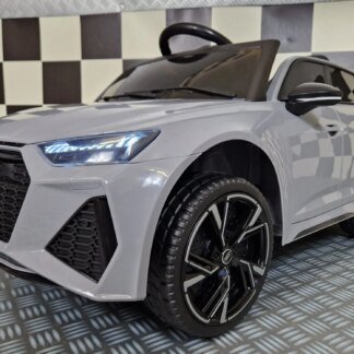 VENTA AUDI RS6 GRIS NARDO, RC, ruedas goma, asiento CON FUNDA- KI4RS6GREY