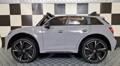 VENTA AUDI RS6 GRIS NARDO, RC, ruedas goma, asiento CON FUNDA- KI4RS6GREY - Imagen 3