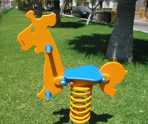 MUELLE PARA PARQUE INFANTIL - JIRAFA MUELLE. ASL_17111
