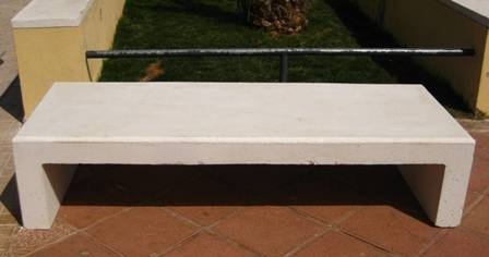 BANCO HORMIGÓN EXTERIOR. MOD. "PUERTO BANÚS". ASL 491