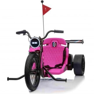 DRIFTING BICICLETA 24V PARA DERRAPAR, 3-10 AÑOS, ROSA-PINK INDA356-RA-PA.SX2338.SEC