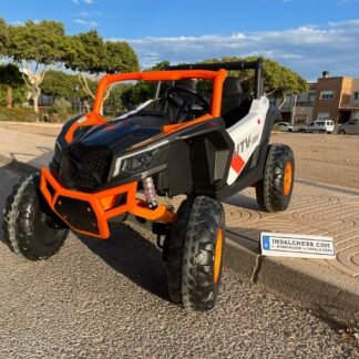 Coche batería Buggy XMX UTV-MX 24V, 4 x Motores, Ruedas goma, Naranja, 2 PLAZAS - INDA891-XMX-613