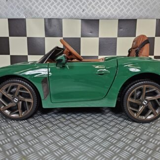 COCHE INFANTIL BENTLEY BACALAR 12 VOLTIOS VERDE METALIZADO - INDA297-c4k1008