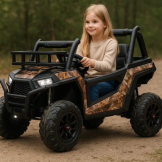 COCHE SUPER-BUGGY UTV 24V, HASTA 100KG, MANDO RC - INDA1228-BN