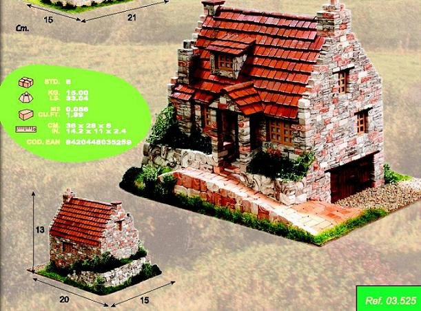 MAQUETA CASITA OLD COTAGE 3 - CUIT 3525
