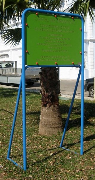 PRECIOS PARQUES SALUDABLES: CARTEL INDICATIVO Y DE ADEVERTENCIA USO BIOSALUDABLES