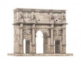 CLEVER 14350 - PUZZLE 3D ARCO DE CONSTANTINO, ROMA