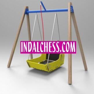 Columpio INCLUSIVO para sillas de ruedas. uso público. ASL_225ECO