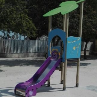 Tobogán parques públicos. 3 a 6 años. GPM12831MD. Uso público