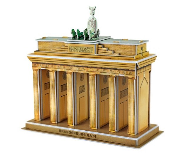 venta KIT MAQUETA DE CARTÓN DE LA PUERTA DE BRANDENBURGO. REF BERLÍN_128908
