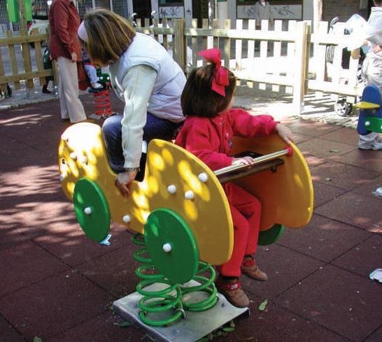 MUELLE INFANTIL, USO PUBLICO, AUTOMOVIL 2 PLAZAS, ASL_208