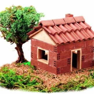 KIT MINIATURA CASITA DE LADRILLOS - CUIT 3402