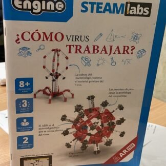 KIT ENGINO JUGUETE DE VAPOR - ¿Cómo funciona los virus? - KE594027 STL27