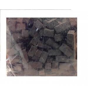 155 Gramos Piedra Negra Mosaico 8x8mm - Cuit 2974