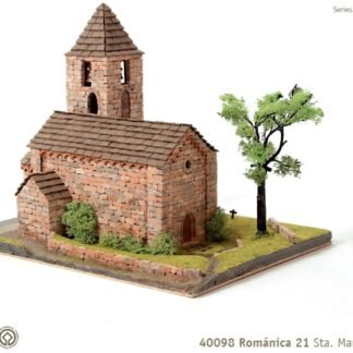 Domus 40098, Maqueta románico 21, iglesia Santa María de Coll