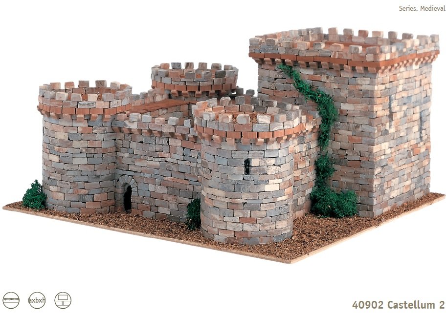 KIT CASTILLO MEDIEVAL 2 PIEDRA, DOMUS 40902