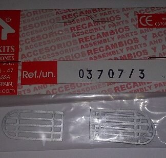 Domus Kits 3707, set 3 rejas metálicas miniatura para maquetas