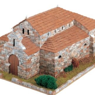 Maqueta DOMUS 40086, basílica San Juan de Baños. Arte visigodo