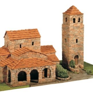 KIT MAQUETA DOMUS 40093, ROMÁNICA 16 IGLESIA SANTA MARIA LEBEÑA