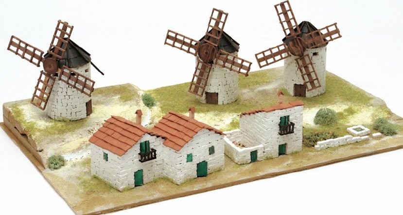 DOMUS 40212. ESCALA 1:87. Diorama 3, KIT PIEDRA Y MADERA